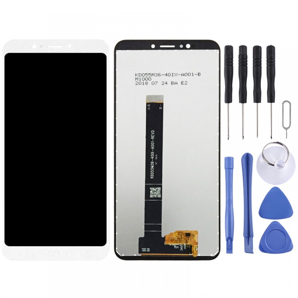 LCD Screen and Digitizer Full Assembly for BQ Aquaris C(White)  BQ Aquaris C